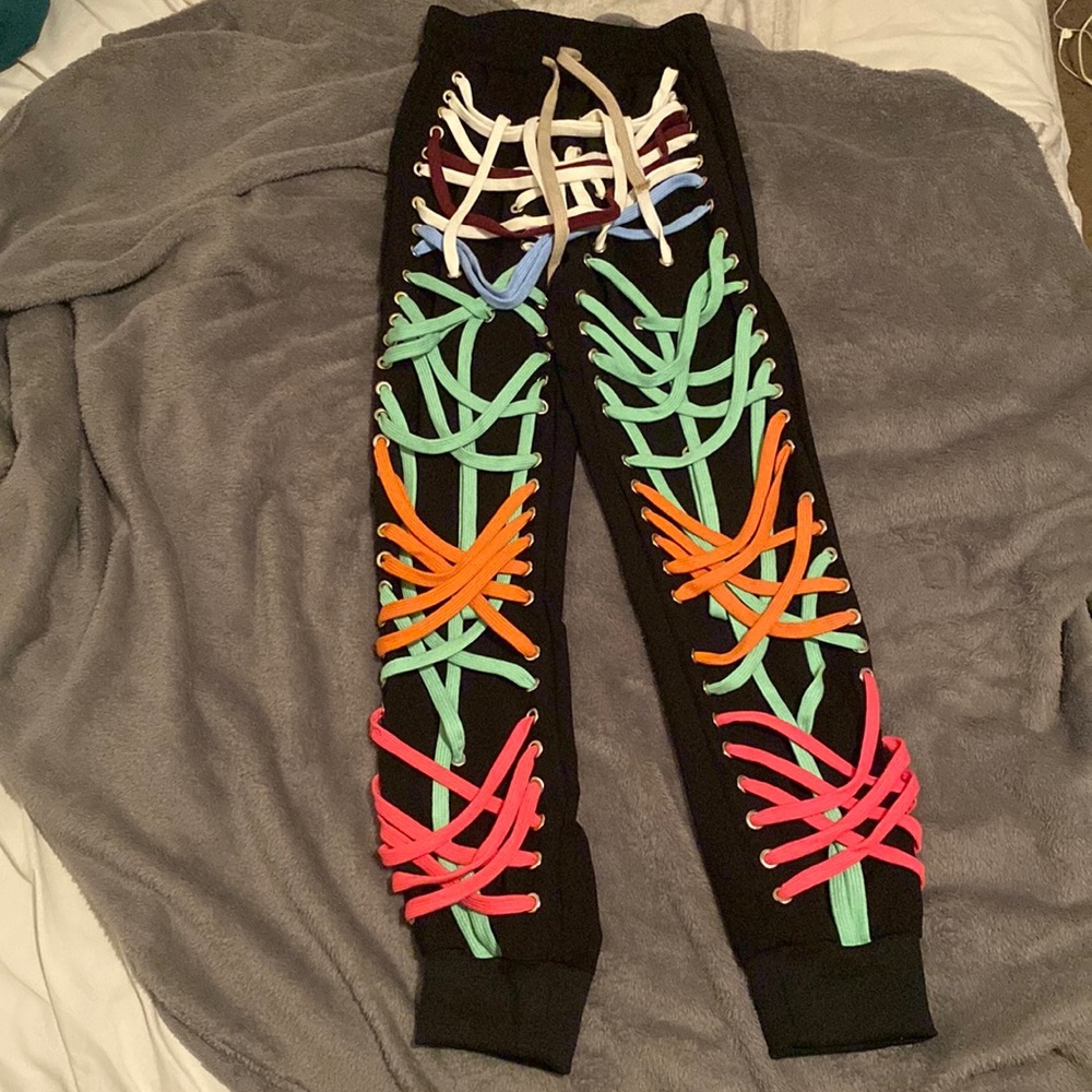 $5 SALE!! String covered jogger pants